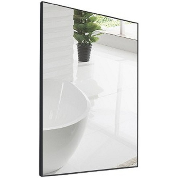 Зеркало без подсветки BelBagno  SPC-AL-600-800 Nero 60x80 