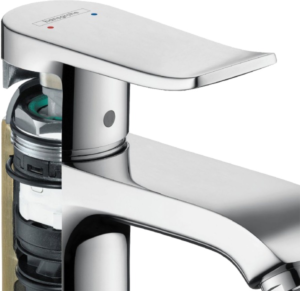 Смеситель для раковины Hansgrohe Metris 31084000 хром