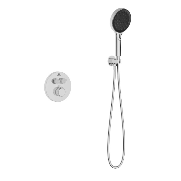 Душевая система со смесителем Vincea Inspire VSFW-3I22MT3CH монтаж встраиваемая в стену с термостатом хром