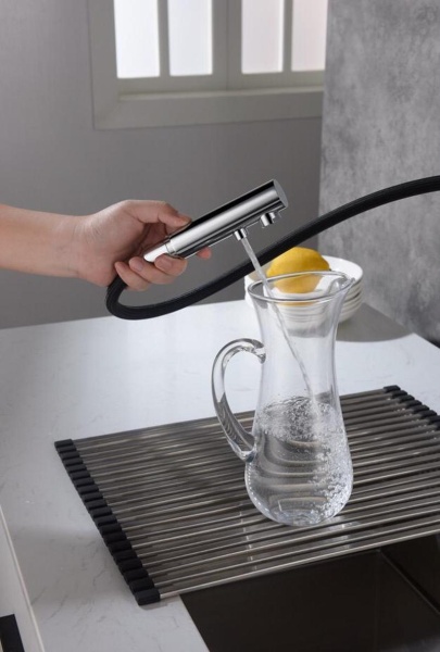 Смеситель для кухни Timo Saona 2356/00FL с подключением к фильтру хром