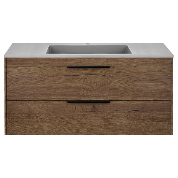 Тумба  подвесная Vincea Chiara 2D VMC-2C2100TO 100 см  2 ящика цвет T.Oak 