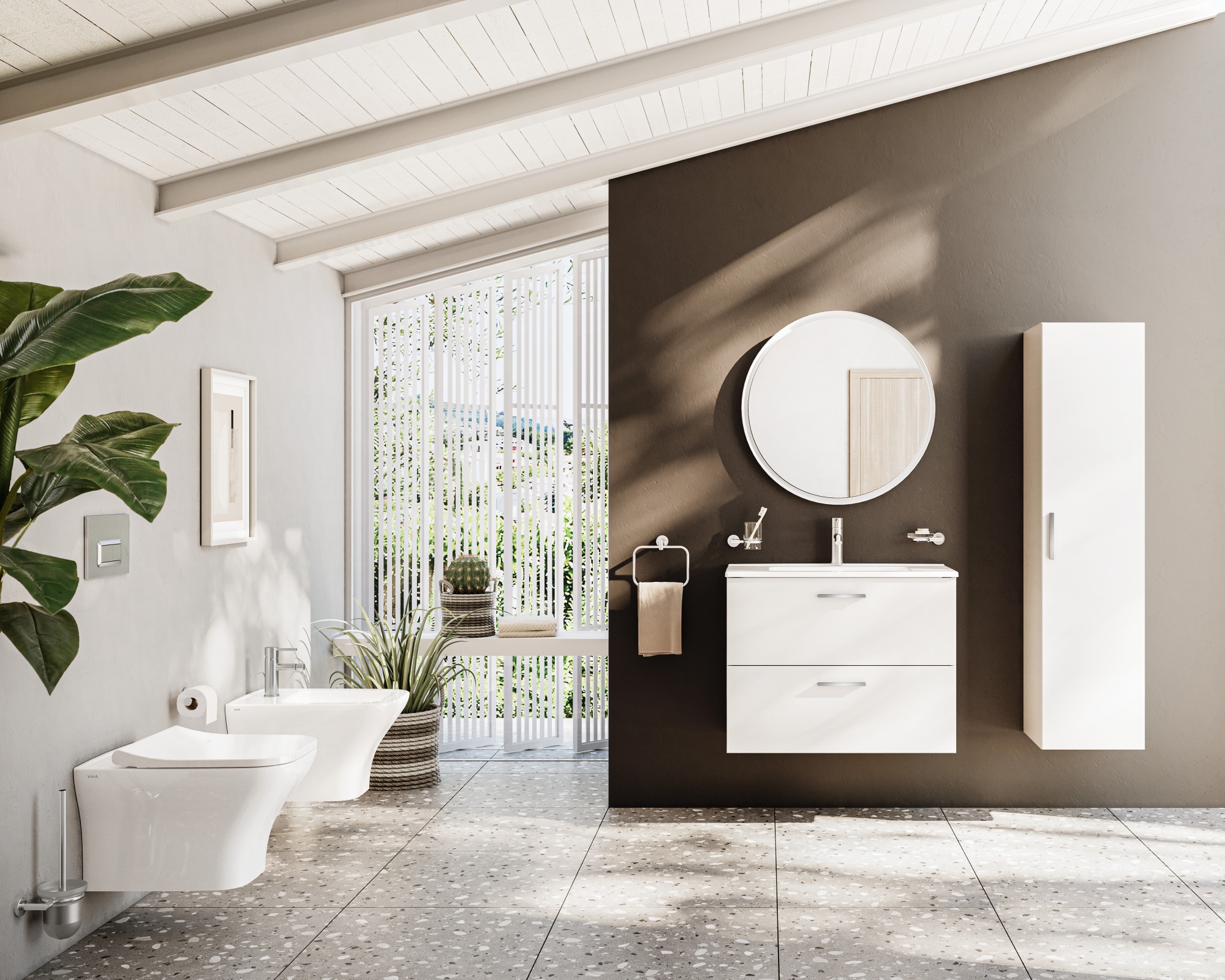 Смеситель для раковины VitrA Minimax S A41984EXP хром