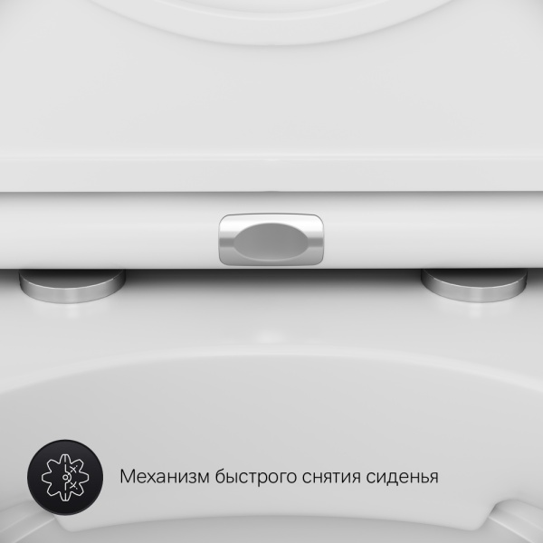 Крышка-сиденье Am.Pm Inspire C507853WH цвет белый
