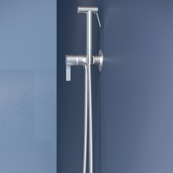Гигиенический душ RGW Shower Panels 511408206-01 встраиваемый в стену хром