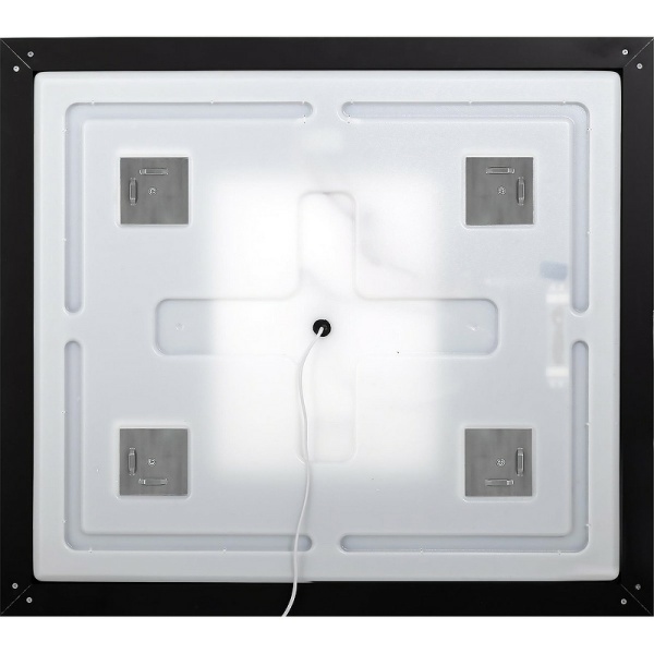 Зеркало с подсветкой BelBagno Kraft SPC-KRAFT-1085-685-TCH-WARM-NERO 110x70 сенсор