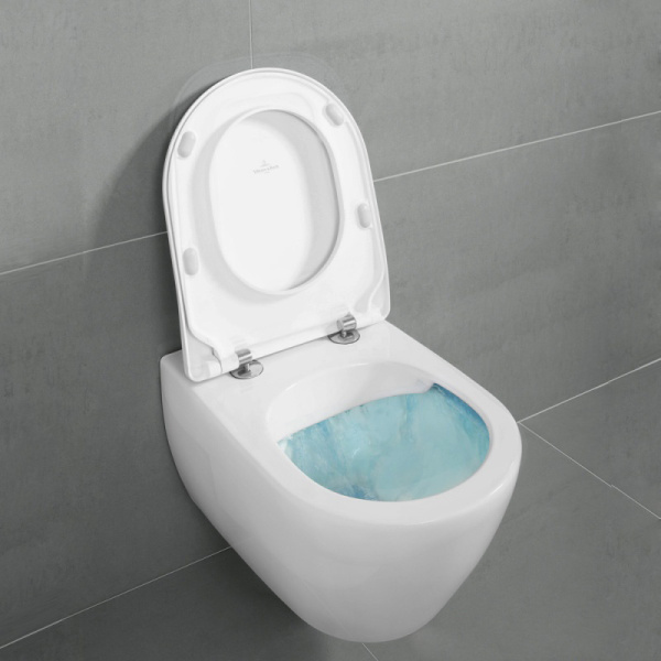 Унитаз подвесной Villeroy &amp; Boch Subway 2.0 5614R201 Rimless фарфор белый