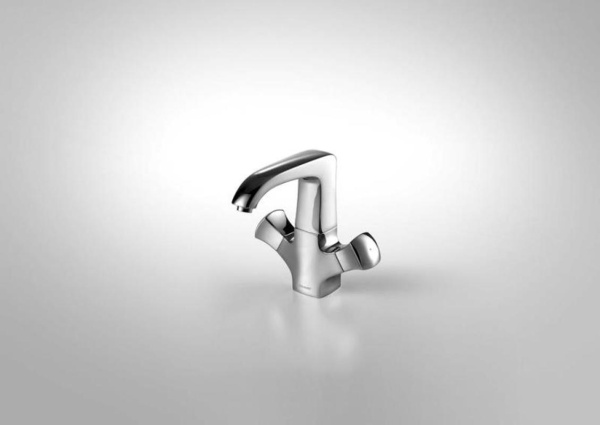 Смеситель для раковины Bravat Whirlpool F178112C хром