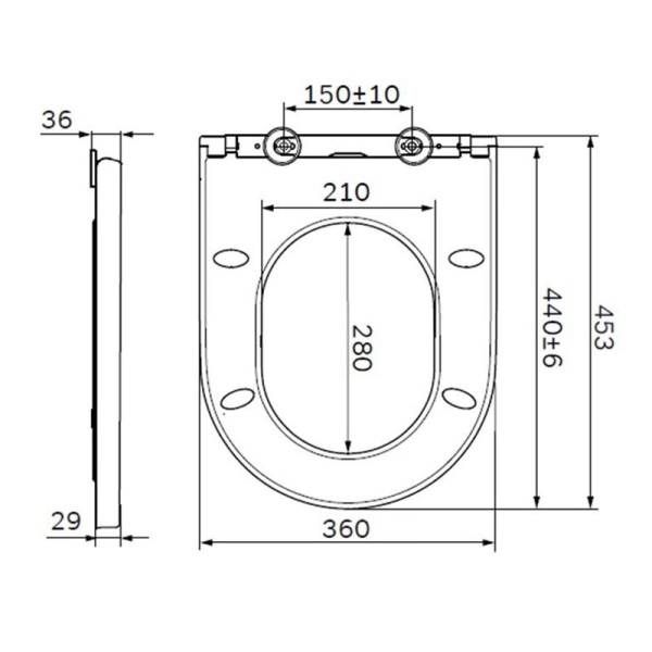 Крышка-биде Am.Pm Spirit V2.0 C707858WH