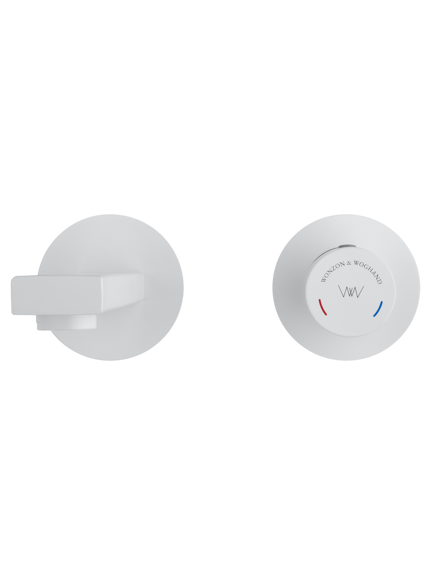 Смеситель для раковины Wonzon &amp; Woghand  WW-105-MW белый матовый