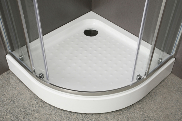 Душевой угол BelBagno Uno UNO-195-R-2-95-C-Cr четверть круга 95x95 стекла прозрачные, профиль хром