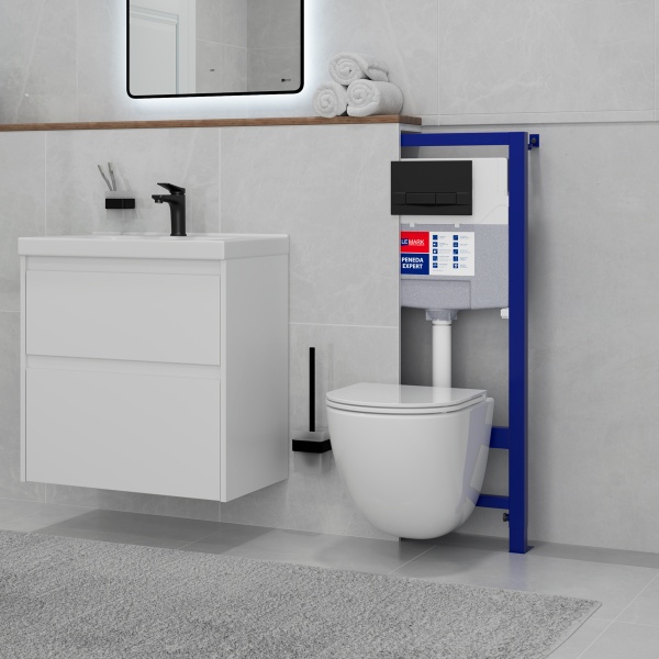 Инсталляция для подвесного унитаза Lemark Peneda Expert 9812002 механическая