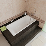 Чугунная ванна Delice Parallel DLR220503-AS 150x70 чугун