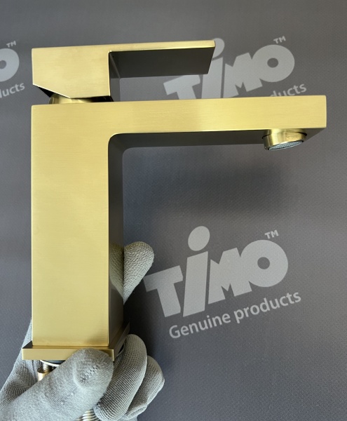 Смеситель для раковины Timo Selene 2061/17F матовое золото