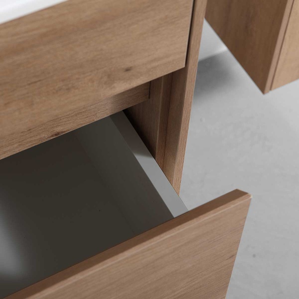 Тумба  подвесная Vincea Chiara VMC-2C800NO 80 см  1 ящик цвет N.Oak 