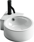 Раковина подвесная угловая Ceramica Nova Element CN5019 фарфор цвет белый
