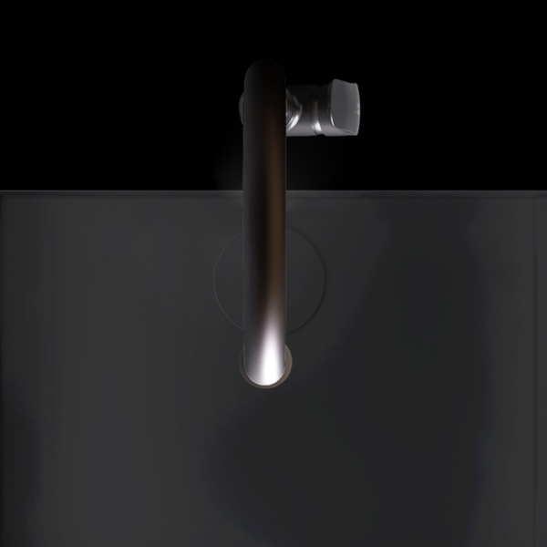 Смеситель для кухни Am.Pm Like F8007802 без подключения к фильтру хром/черный