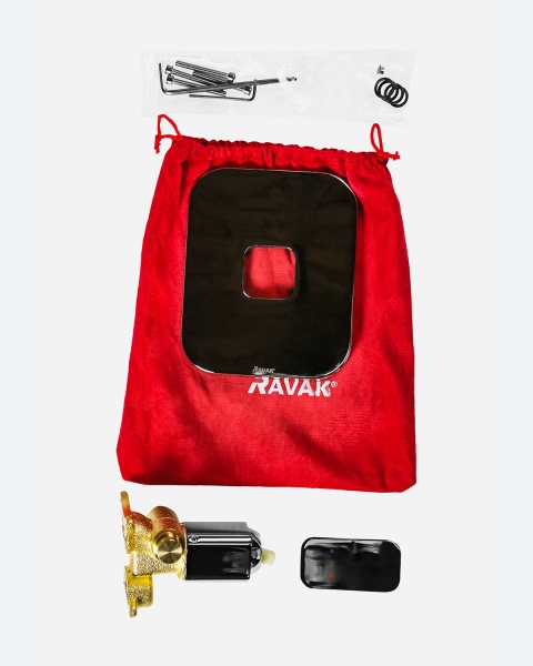 Смеситель для душа на 1 выход Ravak 10° Free X070137 встраиваемый в стену 
без термостата хром