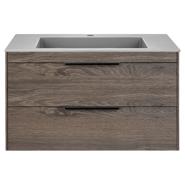 Тумба  подвесная Vincea Chiara 2D VMC-2C2800RO 80 см  2 ящика цвет R.Oak 
