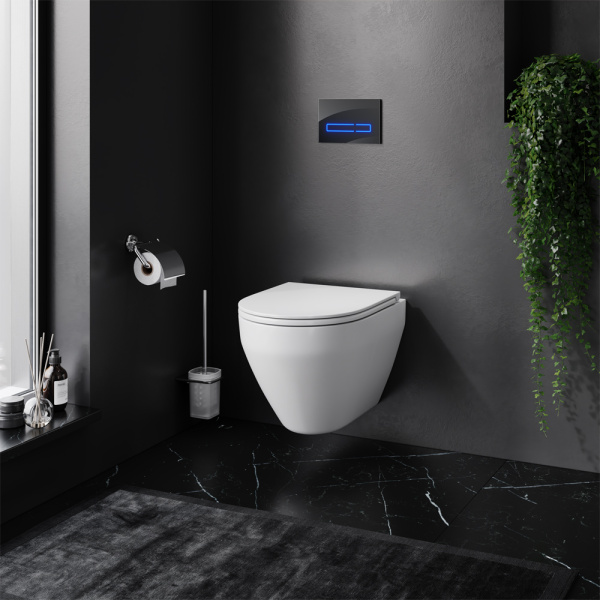 Комплект инсталляции с подвесным унитазом Am.Pm Spirit V2.0 IS450A38.701700 крышка-сиденье , клавиша смыва  
