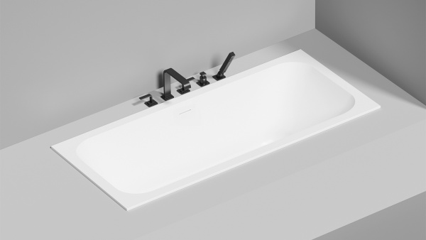Ванна из искусственного камня Salini Orlanda Axis Kit 103322M 180x80