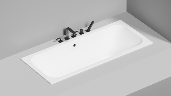 Ванна из литьевого мрамора Salini Orlanda Axis 103212G 180x80