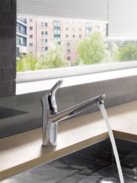 Смеситель для кухни Kludi Objekta 325740575 без подключения к фильтру хром