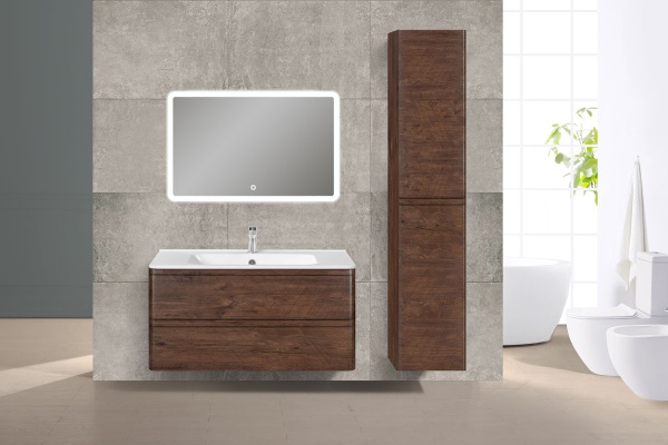Тумба  подвесная Vincea Vico VMC-2V100RW 100 см  2 ящика цвет R.Wood 