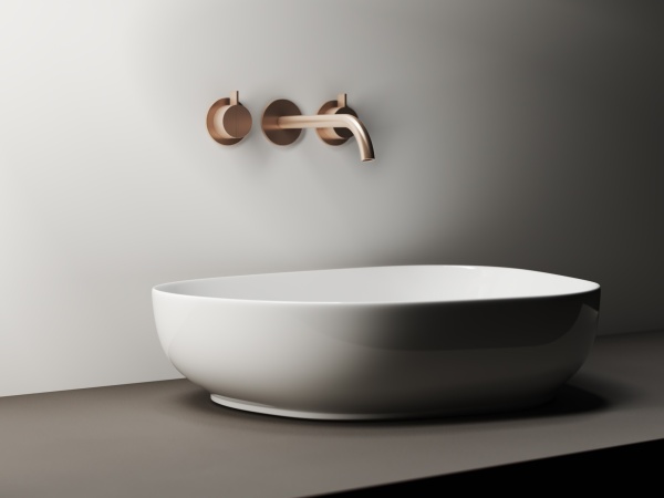 Раковина накладная нестандартная Ceramica Nova Element CN5003 фарфор цвет белый