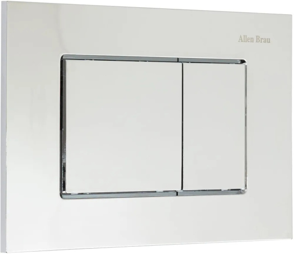 Кнопка смыва механическая Allen Brau Evo S 9.2EV01.00 цвет хром