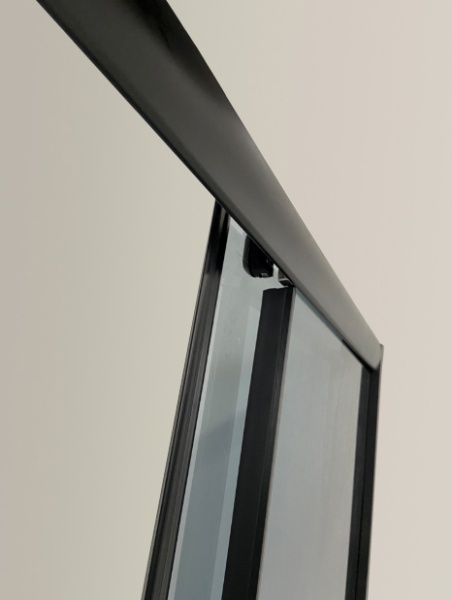 Душевой угол Niagara Eco NG-009-14QT 90x90 стекла тонированные, профиль черный