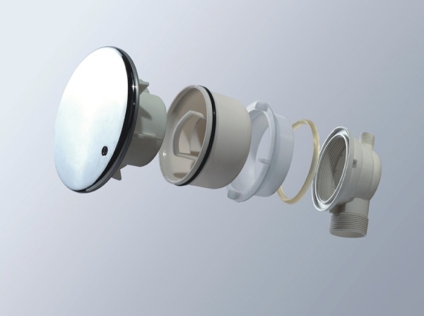 Душевой поддон низкий Cezares Tray TRAY-A-AH-110/90-15-W прямоугольный акрил 110x90 белый