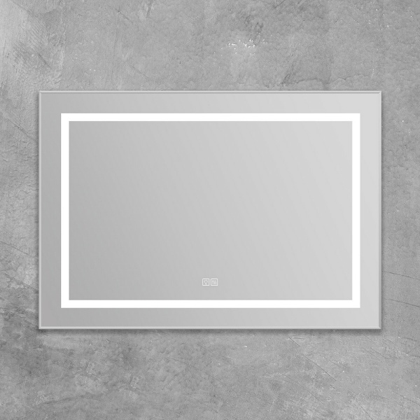 Зеркало с подсветкой BelBagno Kraft SPC-KRAFT-985-685-TCH-WARM 100x70 сенсор