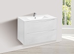 Тумба  подвесная Vincea Mia VMC-2MC800GW 80 см  2 ящика цвет G.White 