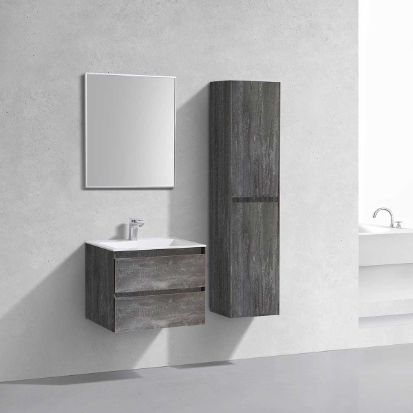 Тумба  подвесная Vincea Luka VMC-2L600GS 60 см  2 ящика цвет G.Stone 