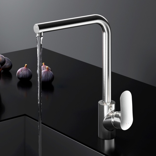 Смеситель для кухни Am.Pm Like F8005011 без подключения к фильтру сатин