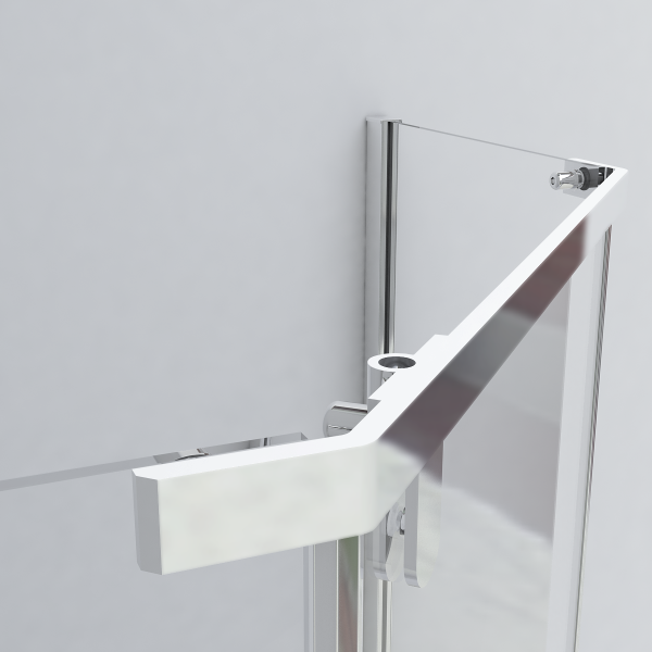 Душевой угол Vincea Stresa VSP-1S900CL пятиугольная 90x90 стекла прозрачные, профиль хром
