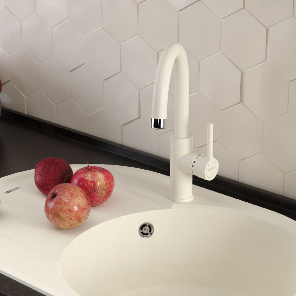 Смеситель для кухни Lemark Comfort LM3073PJS с подключением к фильтру жасмин