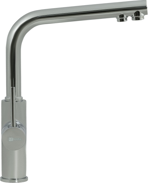 Смеситель для кухни Lemark Comfort LM3060C с подключением к фильтру хром