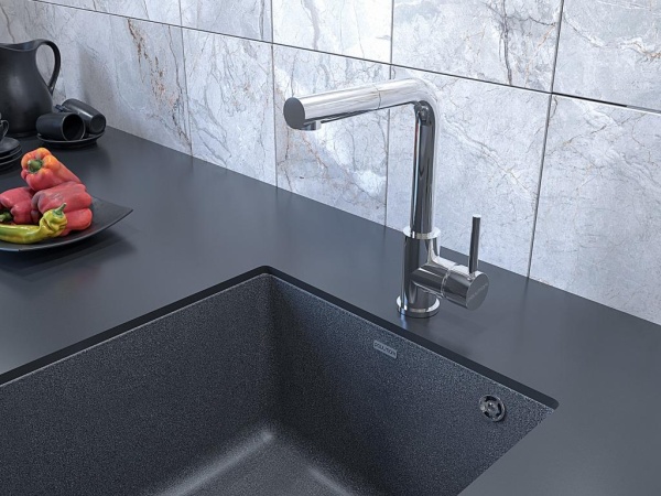 Смеситель для кухни Paulmark Kassel Ka214311-CR без подключения к фильтру хром