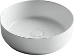Раковина накладная круглая Ceramica Nova Element CN6022MW фарфор цвет белый матовый
