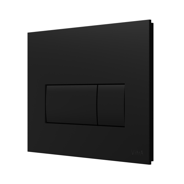 Кнопка смыва механическая VitrA Root Square 740-2311 цвет черный матовый
