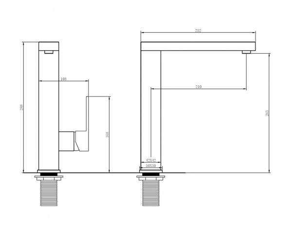 Смеситель для кухни Abber Daheim AF8214W без подключения к фильтру белый матовый