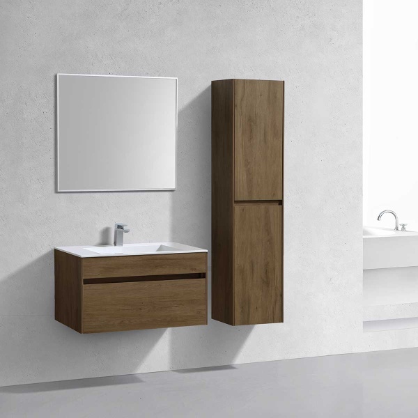Тумба  подвесная Vincea Chiara VMC-2C800TO 80 см  1 ящик цвет T.Oak 