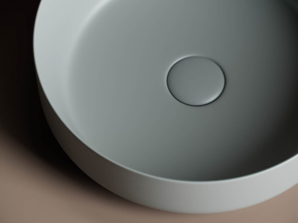 Раковина накладная круглая Ceramica Nova Element CN6022MH фарфор цвет серый матовый