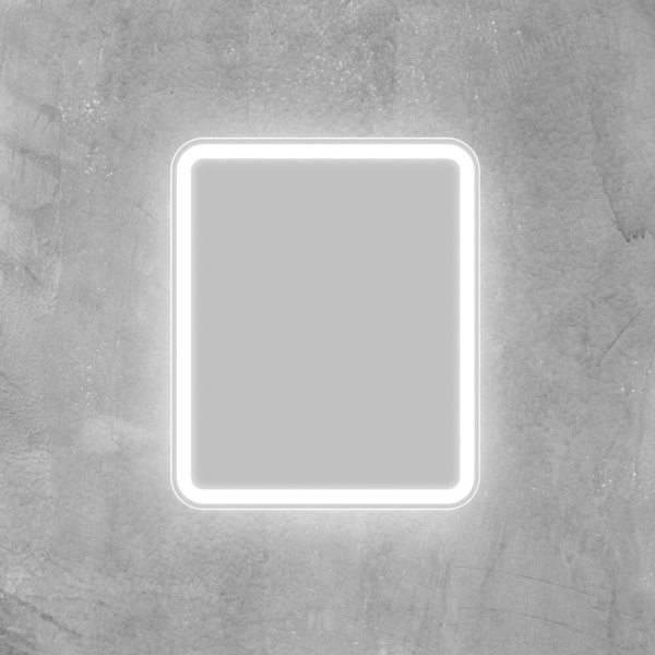 Зеркало с подсветкой BelBagno Marino SPC-MAR-500-600-LED-BTN 50x60 механический