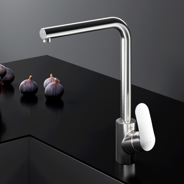 Смеситель для кухни Am.Pm Like F8005011 без подключения к фильтру сатин