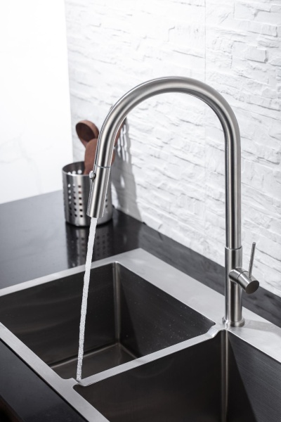 Смеситель для кухни Allen Brau  5.60002-SS без подключения к фильтру хром