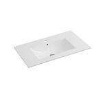 Раковина мебельная прямоугольная Vincea  VBS-13980 фарфор цвет белый