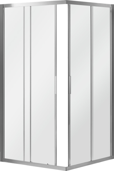 Душевой угол BelBagno Sela SELA-A-2-95-C-Cr квадратная   стекла , профиль 