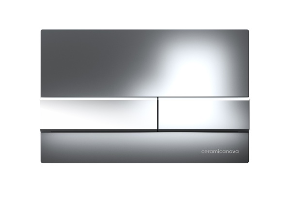 Комплект инсталляции с подвесным унитазом Ceramica Nova Play CN3001_1002CH_1000 крышка-сиденье в комплекте быстросъемное с микролифтом, клавиша смыва в комплекте хром